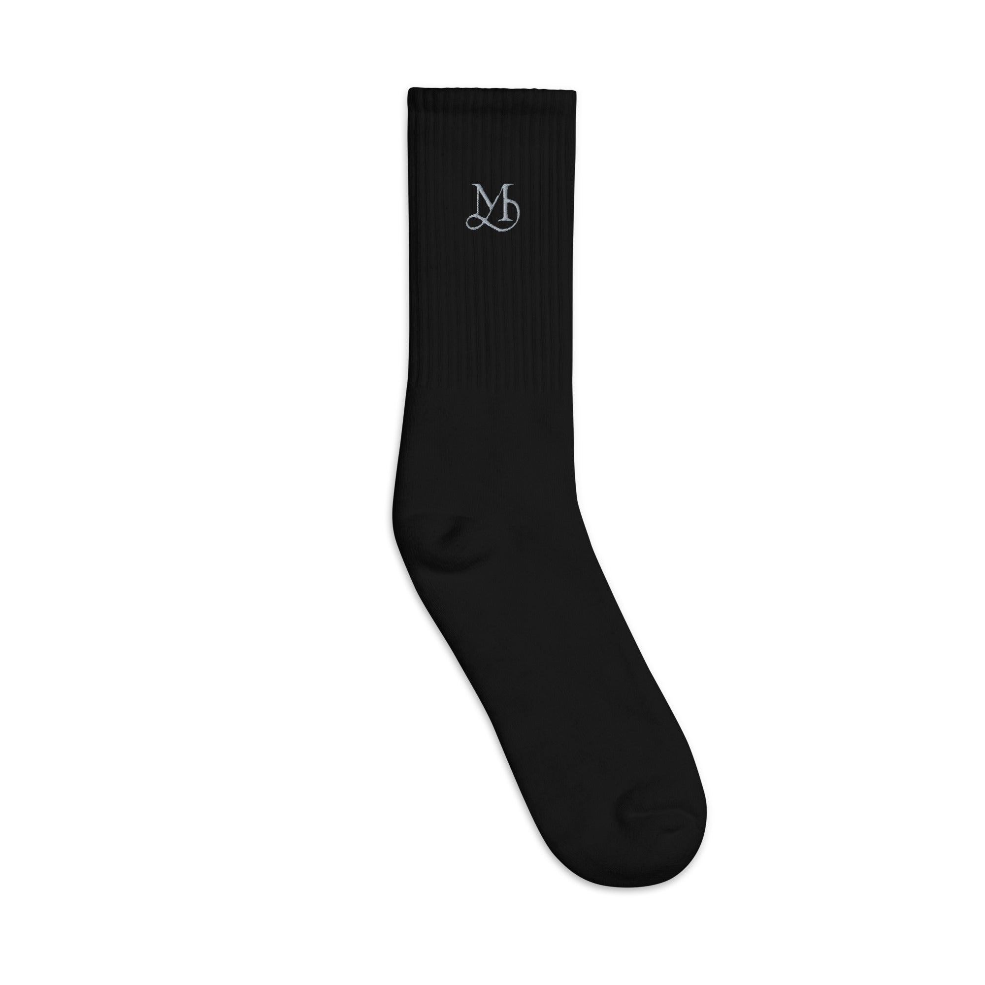 MoDoris Logo Embroidered socks
