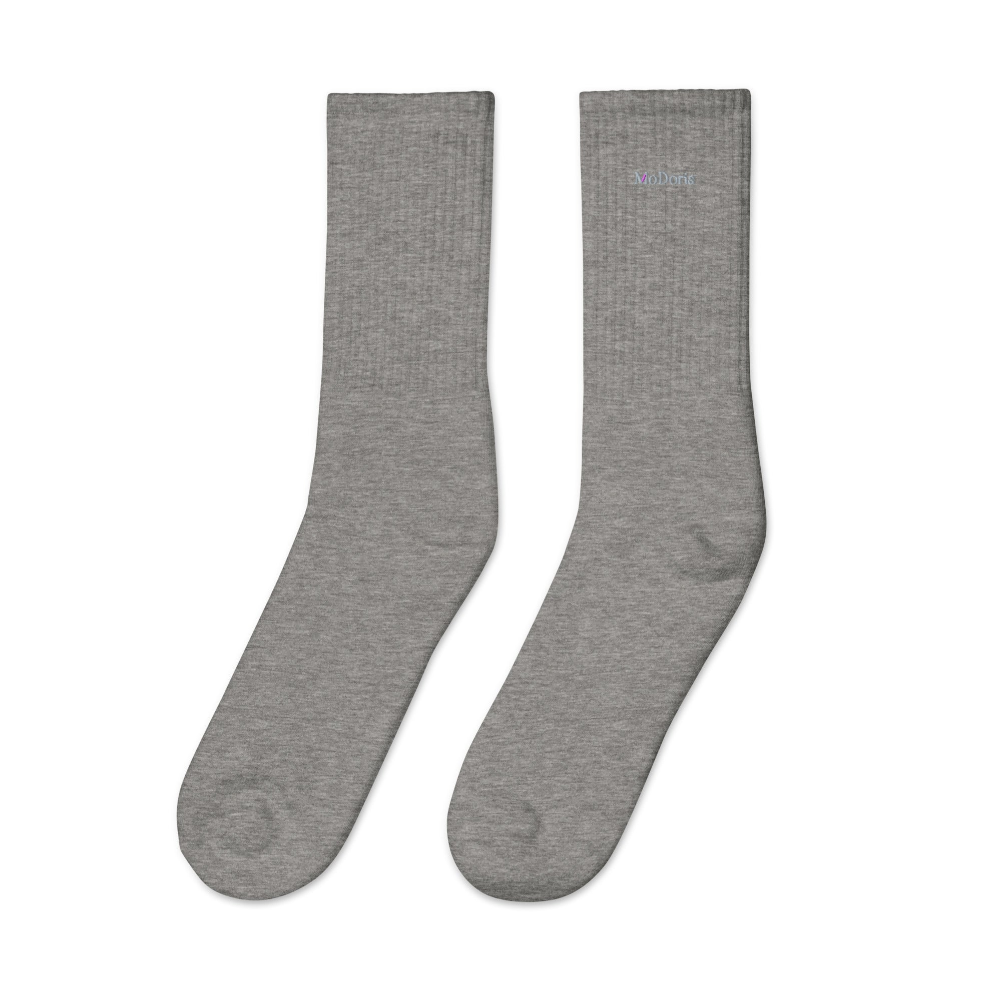 MoDoris Embroidered Socks
