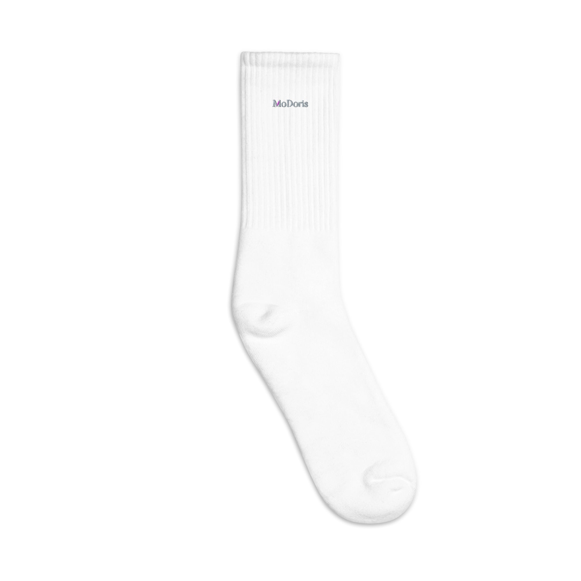 MoDoris Embroidered Socks