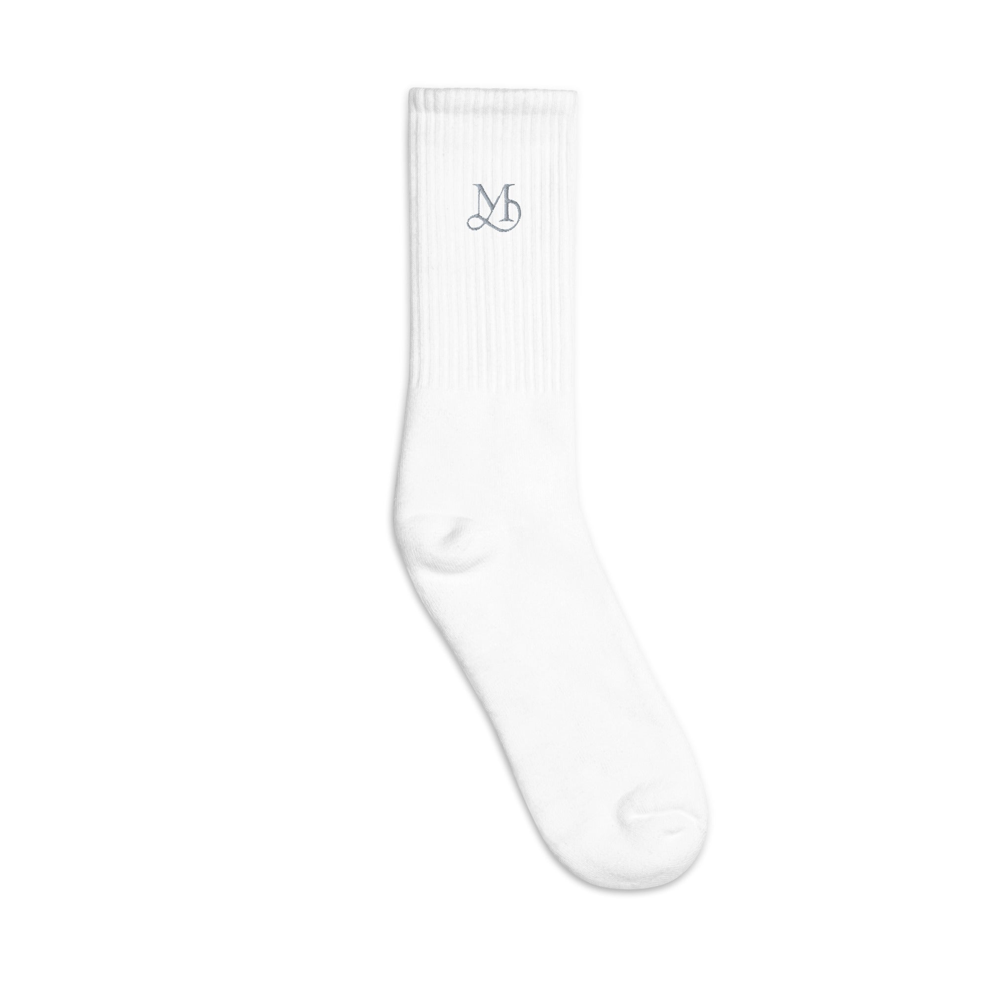 MoDoris Logo Embroidered socks